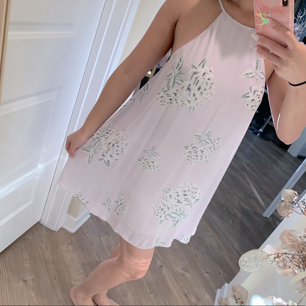 Lilac Floral Dress